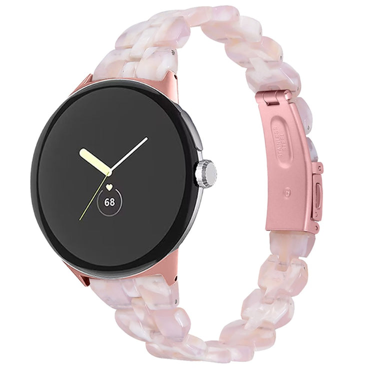 Meget fint Google Pixel Watch Plastik Rem - Pink#serie_3