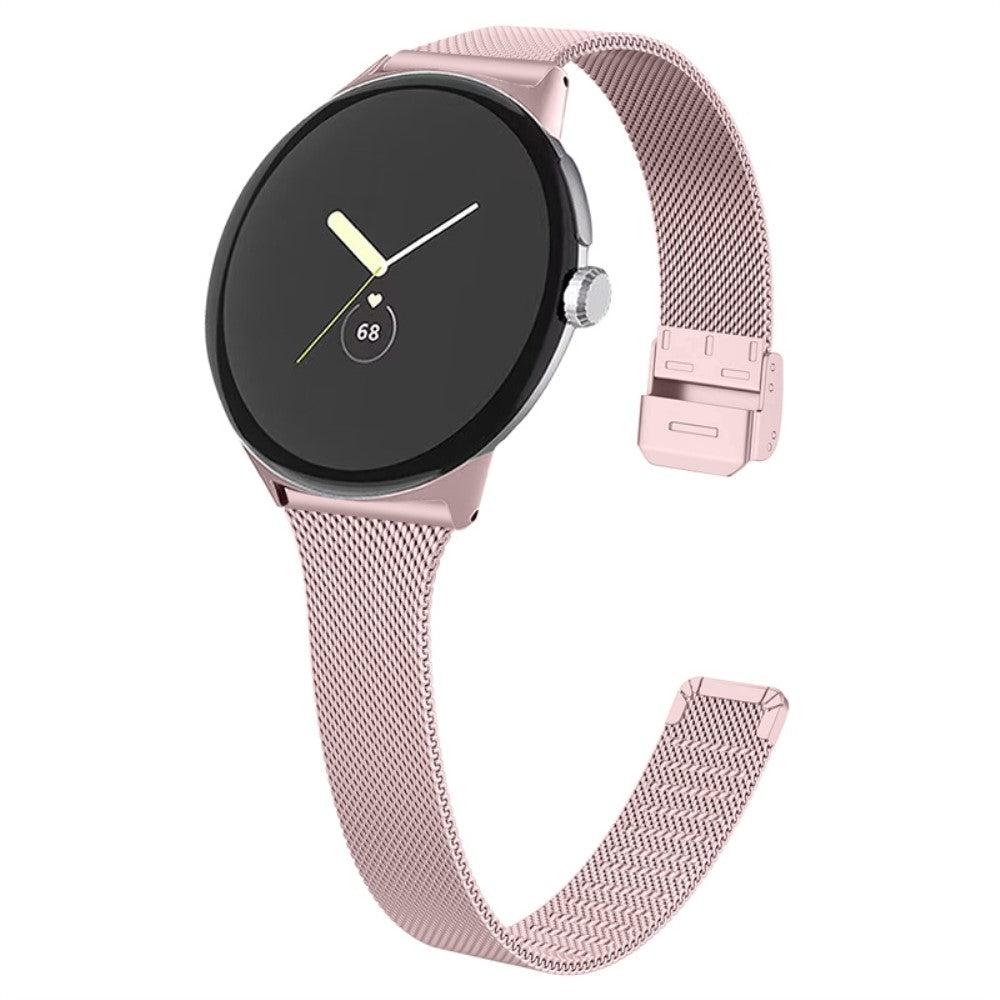 Mega komfortabel Google Pixel Watch Metal Rem - Pink#serie_1