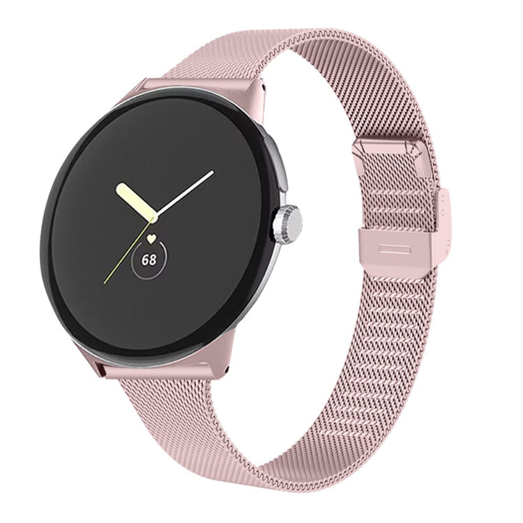 Mega komfortabel Google Pixel Watch Metal Rem - Pink#serie_1