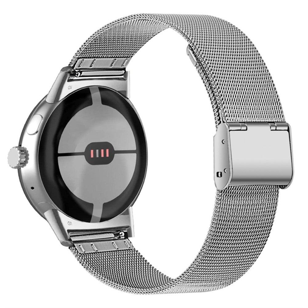 Helt vildt fed Google Pixel Watch Metal Rem - Sølv#serie_059