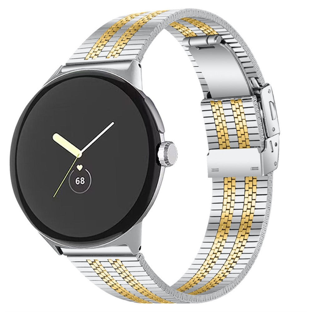 Vildt sejt Google Pixel Watch Metal Rem - Guld#serie_5