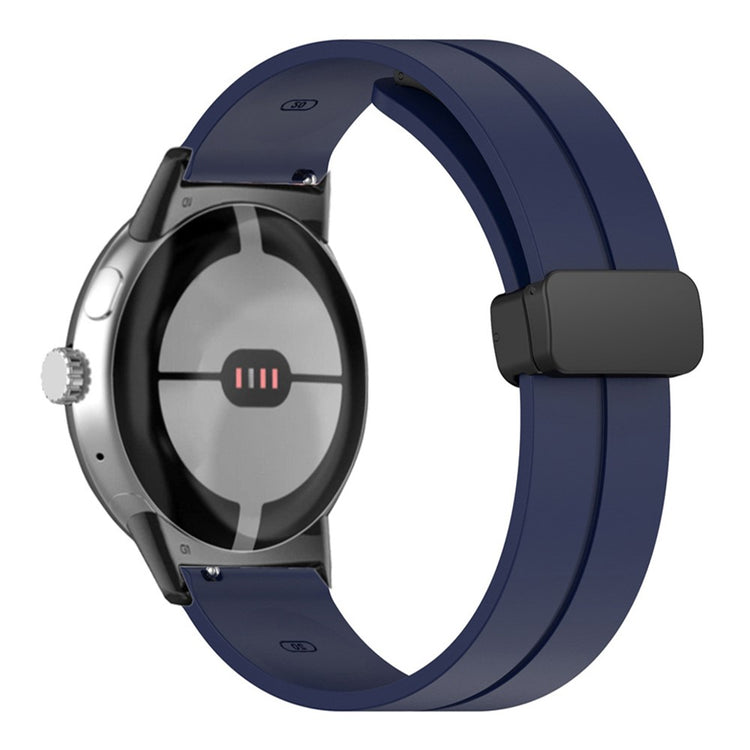 Rigtigt nydelig Google Pixel Watch Silikone Rem - Blå#serie_14