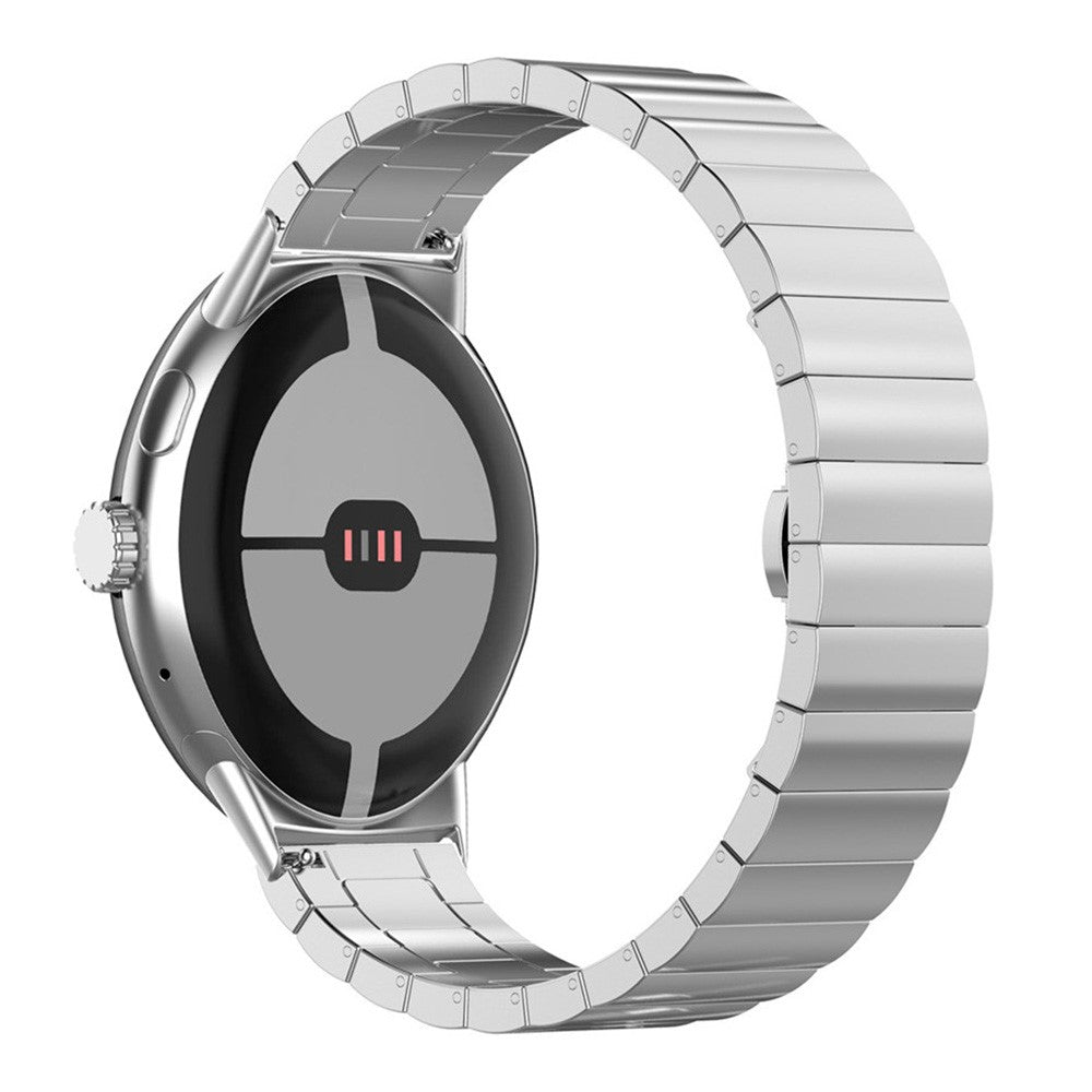 Glimrende Google Pixel Watch Metal Rem - Sølv#serie_1