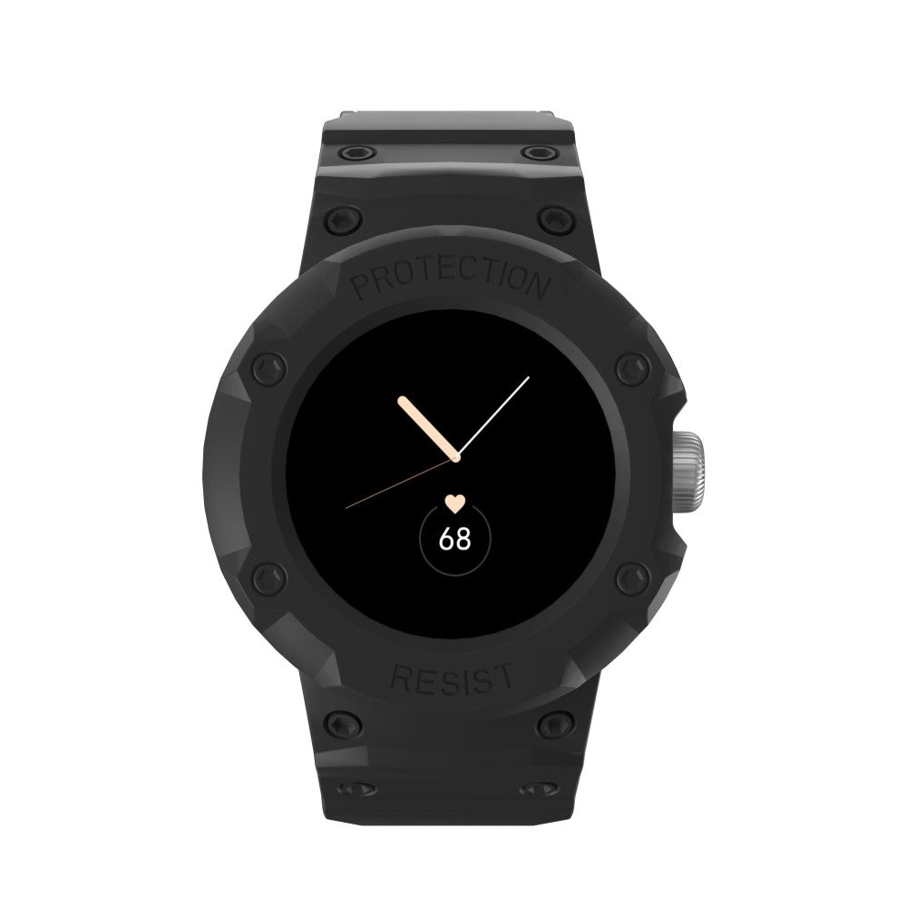 Vildt Elegant Silikone Rem passer til Google Pixel Watch - Sort#serie_2
