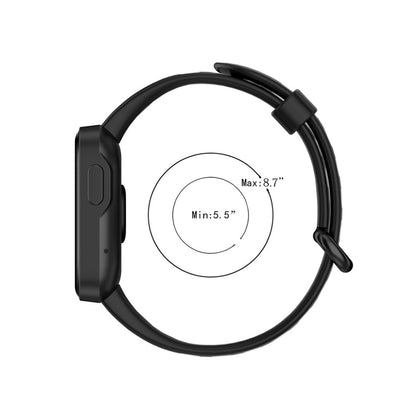 Kønt Xiaomi Mi Watch Lite / Xiaomi Redmi Watch Silikone Rem - Rød#serie_3