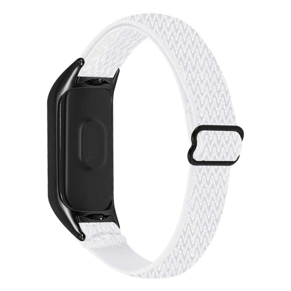 Godt Xiaomi Mi Smart Band 6 / Xiaomi Mi Band 5 Nylon Rem - Hvid#serie_9