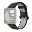Correa de silicona de doble color para el Xiaomi Redmi Watch 2 / Blanco
