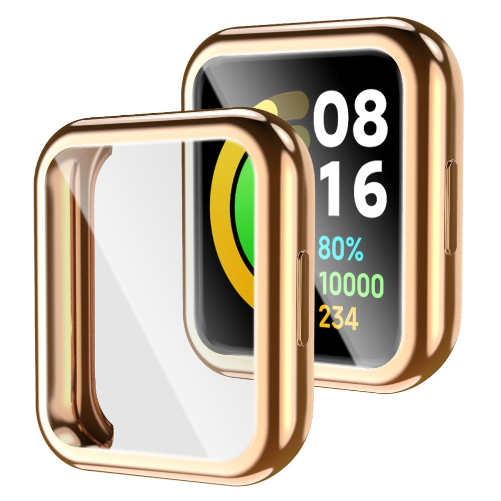 Fint Xiaomi Redmi Watch 2 Silikone Cover - Guld#serie_4