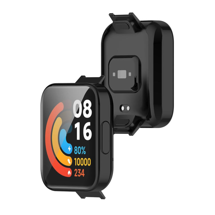 Super Godt Xiaomi Redmi Watch 2 Silikone Cover - Sort#serie_1