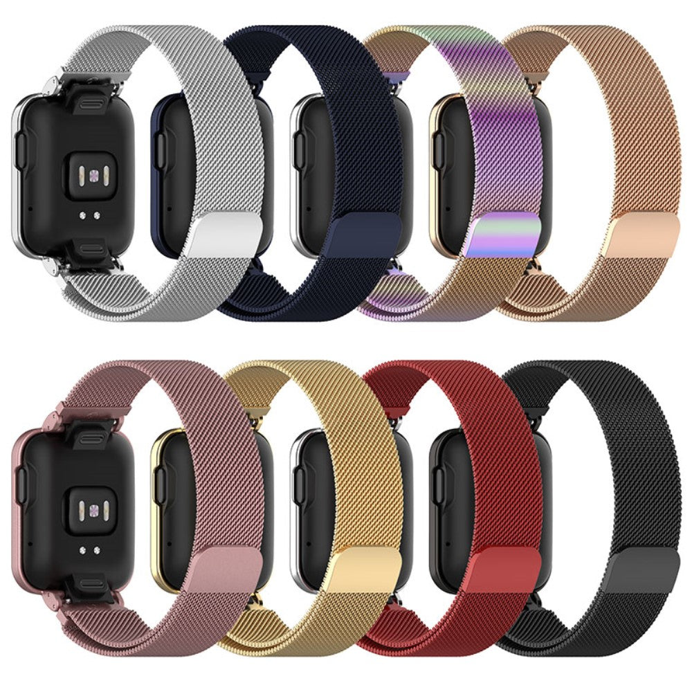 Solid Xiaomi Redmi Watch 2 Metal Rem - Blå#serie_3