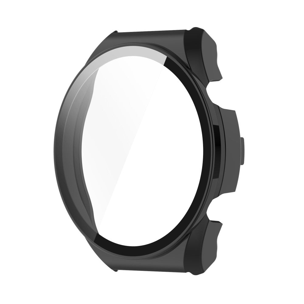 Godt Xiaomi Watch S1 Cover med Skærmbeskytter i Plastik og Hærdet Glas - Sort#serie_1