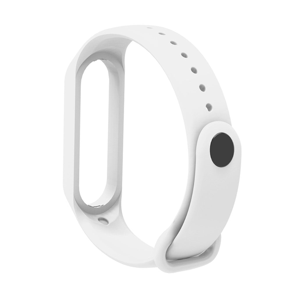 Meget nydelig Xiaomi Mi Band 7 Silikone Rem - Hvid#serie_19