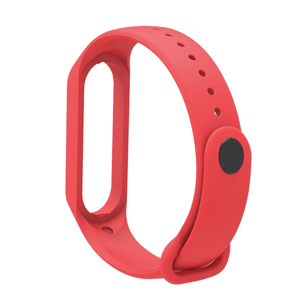 Meget nydelig Xiaomi Mi Band 7 Silikone Rem - Rød#serie_3