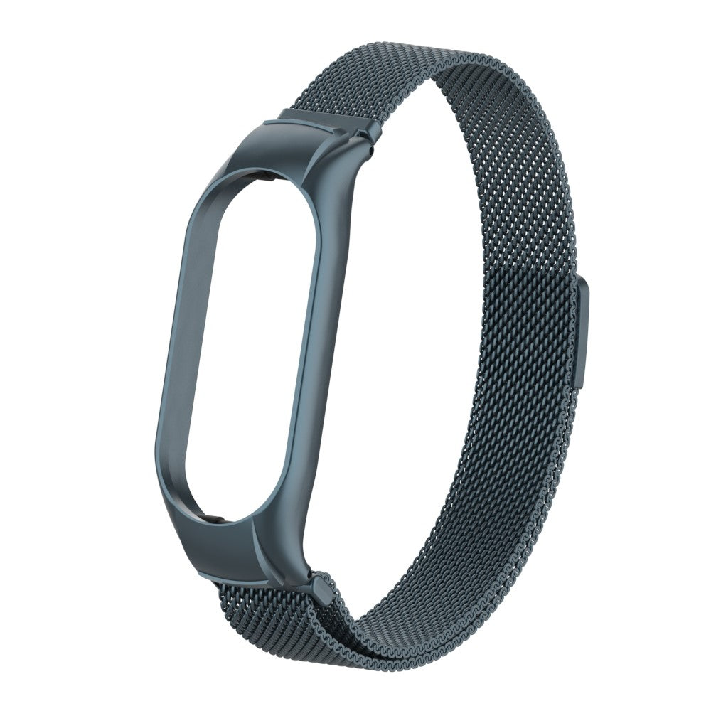 Mega holdbart Xiaomi Mi Band 7 Metal Rem - Sølv#serie_11