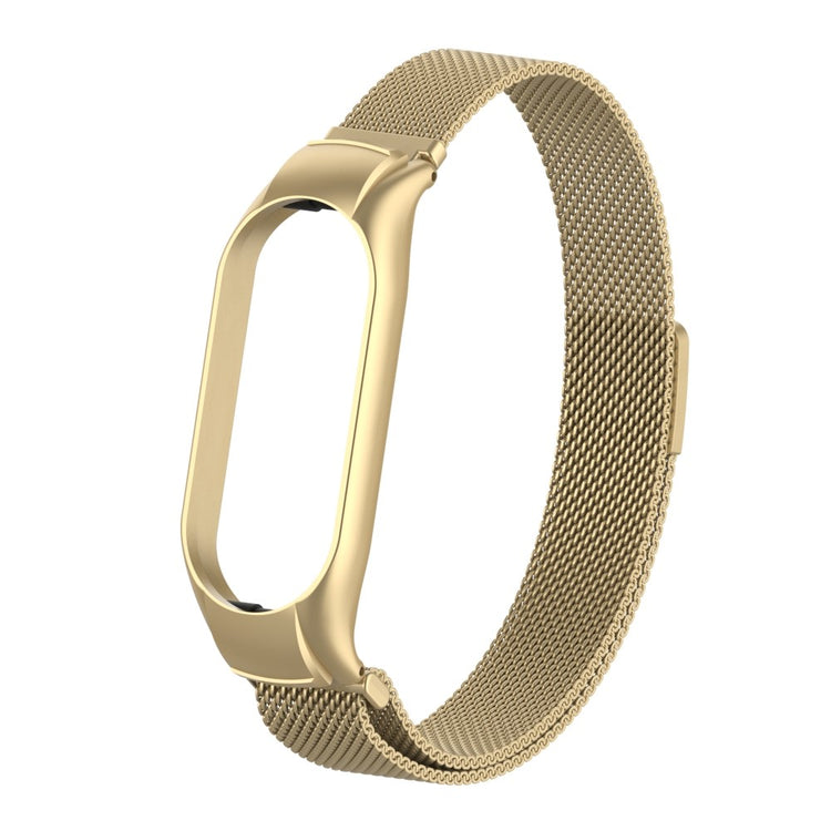 Mega holdbart Xiaomi Mi Band 7 Metal Rem - Guld#serie_6