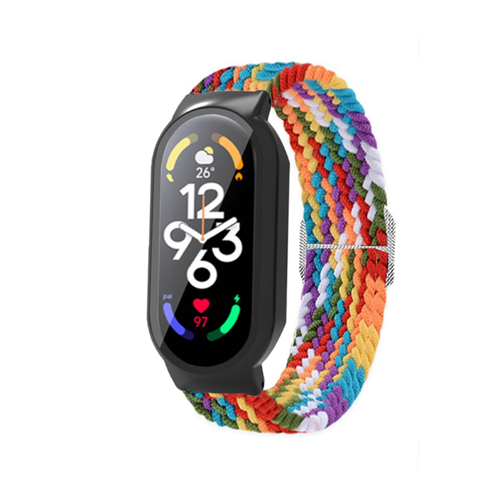 Helt vildt nydelig Xiaomi Mi Band 7 Nylon og Glas Rem - Flerfarvet#serie_1