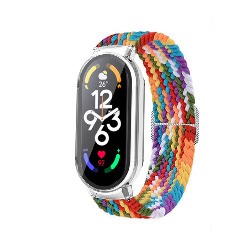 Helt vildt nydelig Xiaomi Mi Band 7 Nylon og Glas Rem - Flerfarvet#serie_2