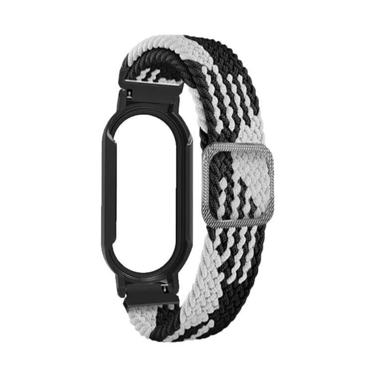 Rigtigt rart Xiaomi Mi Band 7 Nylon og Glas Rem - Sort#serie_5