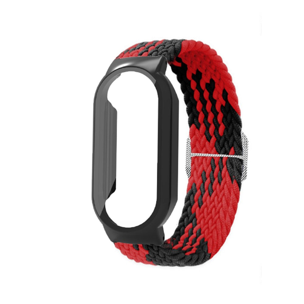 Helt vildt nydelig Xiaomi Mi Band 7 Nylon og Glas Rem - Rød#serie_7