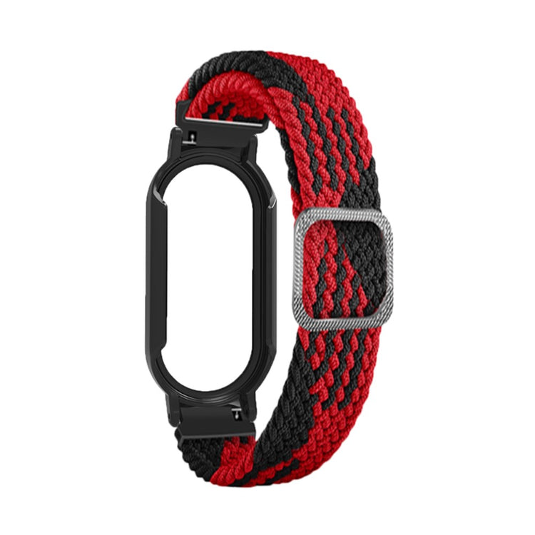 Rigtigt rart Xiaomi Mi Band 7 Nylon og Glas Rem - Rød#serie_7