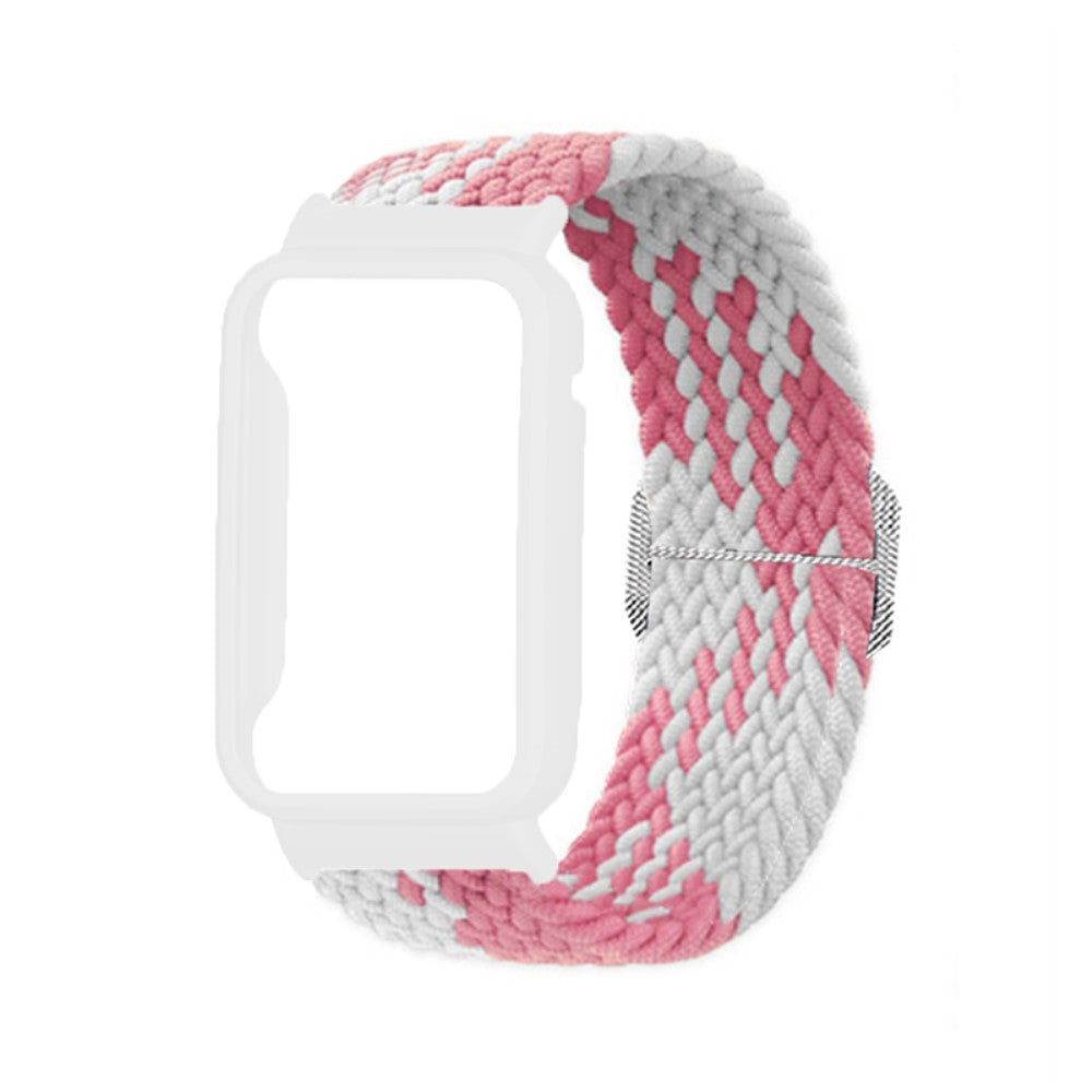 Holdbart Xiaomi Mi Band 7 Pro Nylon Rem - Pink#serie_13