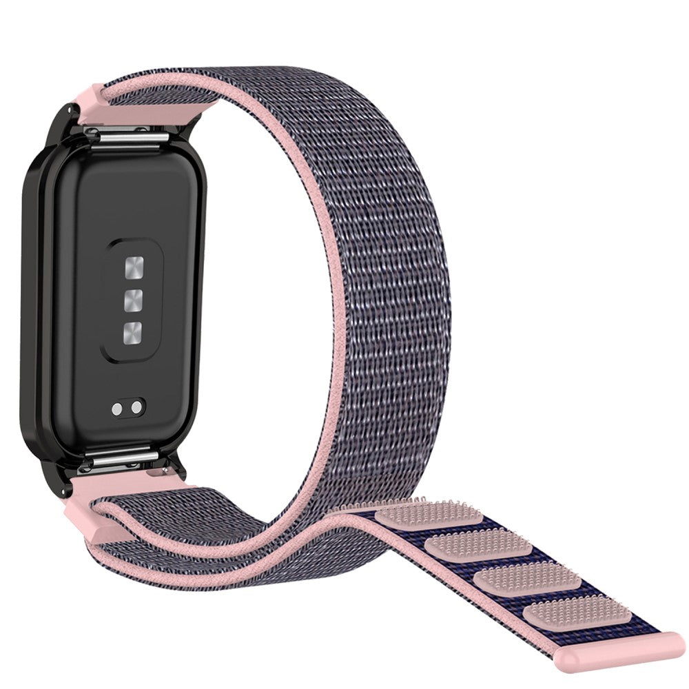 Meget Kønt Nylon Rem passer til Xiaomi Redmi Band 2 - Pink#serie_2