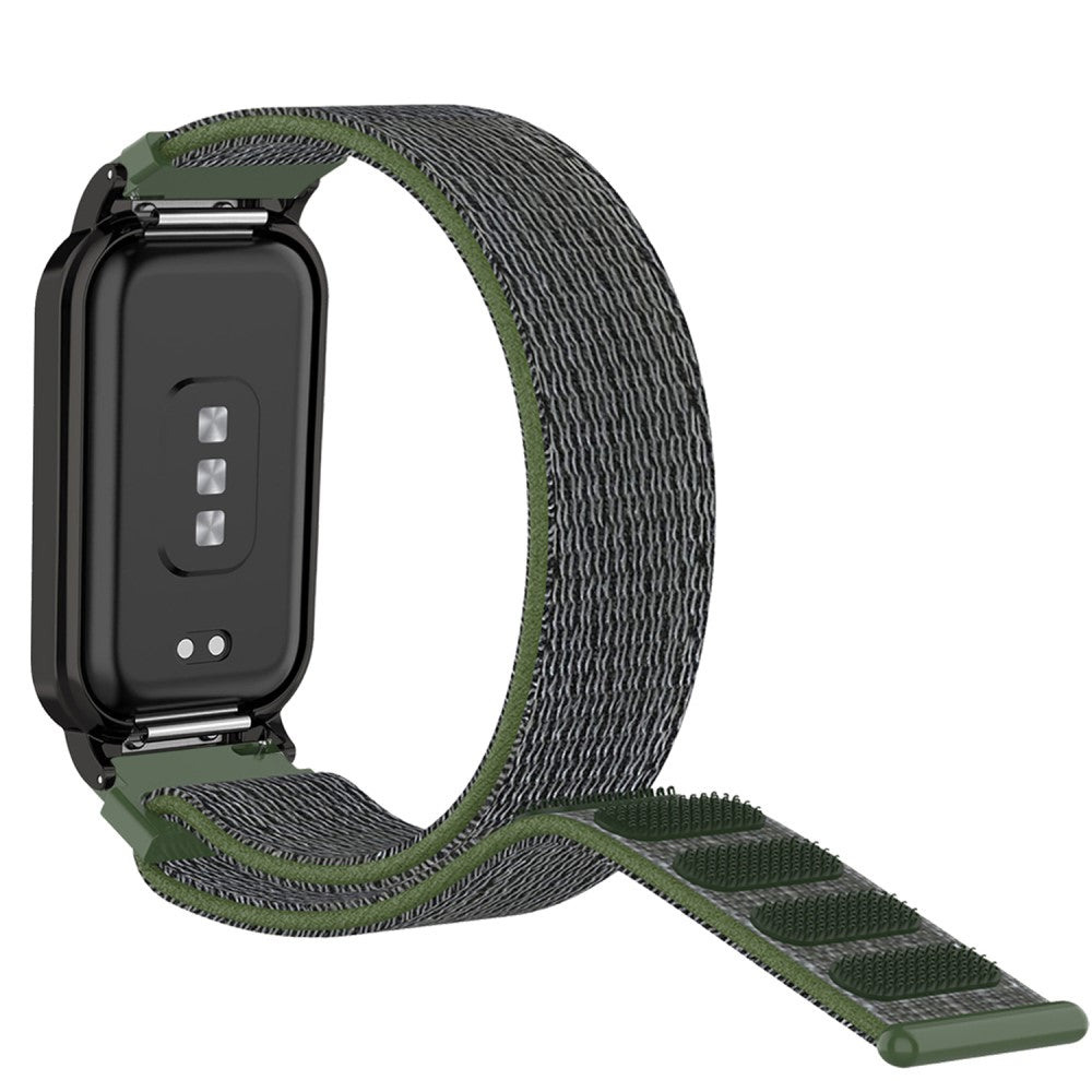 Meget Kønt Nylon Rem passer til Xiaomi Redmi Band 2 - Grøn#serie_6