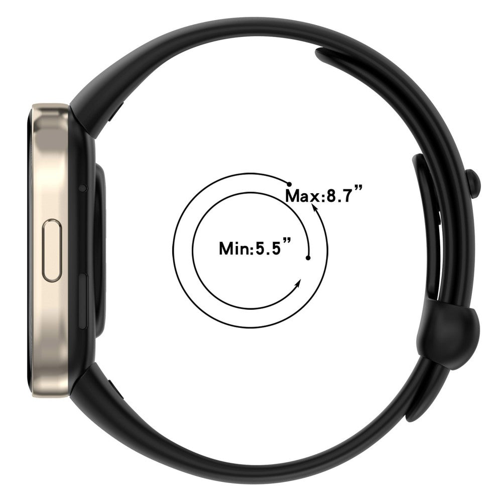 Silikone Universal Rem passer til Xiaomi Redmi Watch 3 / Xiaomi Mi Watch Lite 3 - Grøn#serie_3