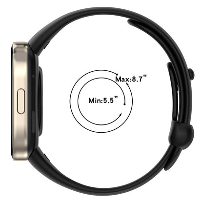 Silikone Universal Rem passer til Xiaomi Redmi Watch 3 / Xiaomi Mi Watch Lite 3 - Rød#serie_5