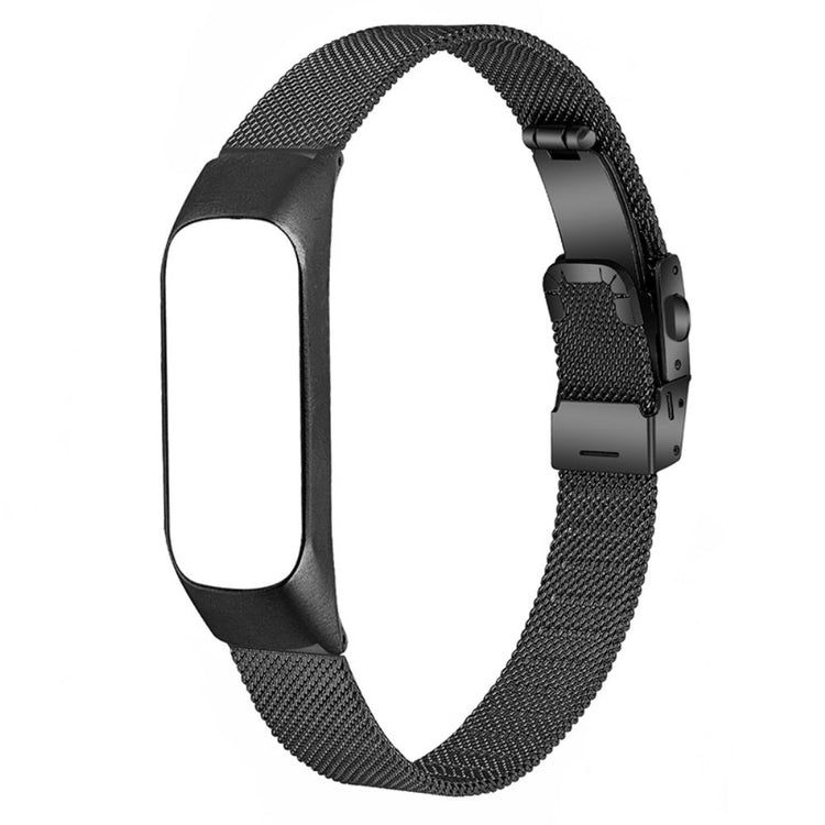 Udsøgt Xiaomi Mi Smart Band 4 / Xiaomi Mi Band 3 Metal Rem - Sort#serie_2