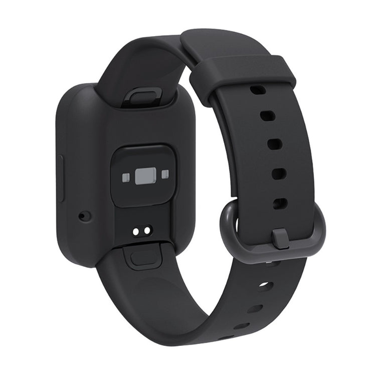 Stilfuld Xiaomi Redmi Watch Silikone Urrem - Sort#serie_3