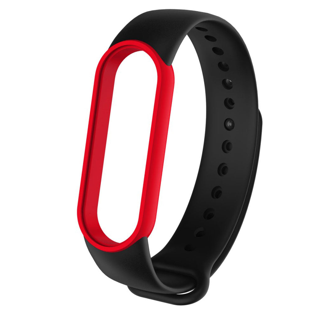 Fremragende Xiaomi Mi Band 5 Silikone Rem - Sort#serie_7