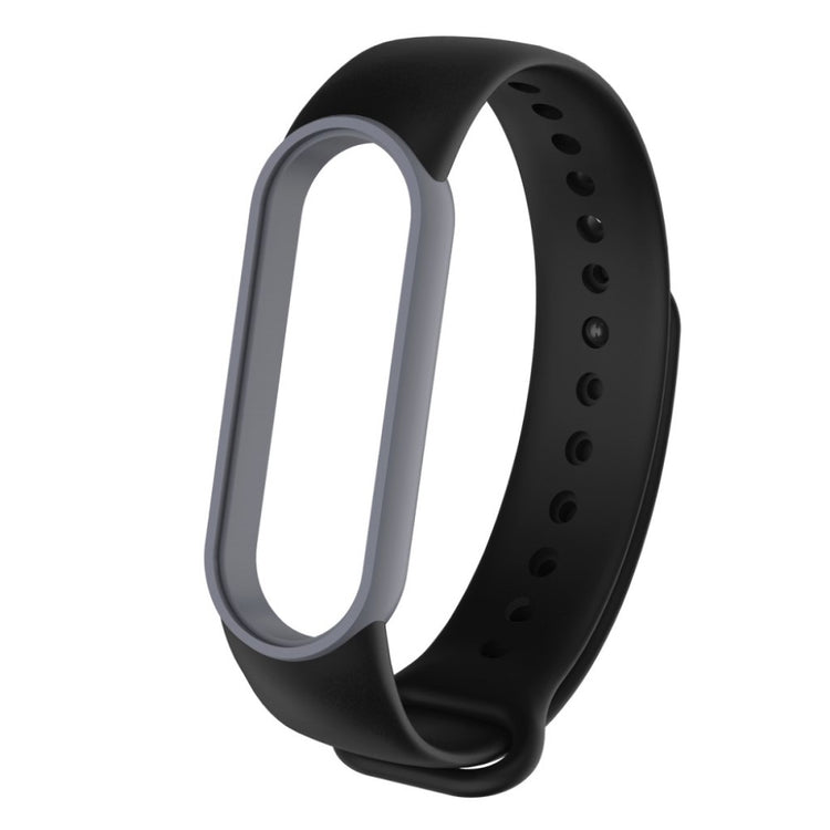 Fremragende Xiaomi Mi Band 5 Silikone Rem - Sort#serie_9