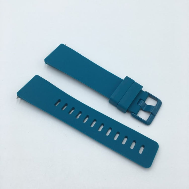 Vildt skøn Fitbit Versa 2 Silikone Rem - Blå#serie_4