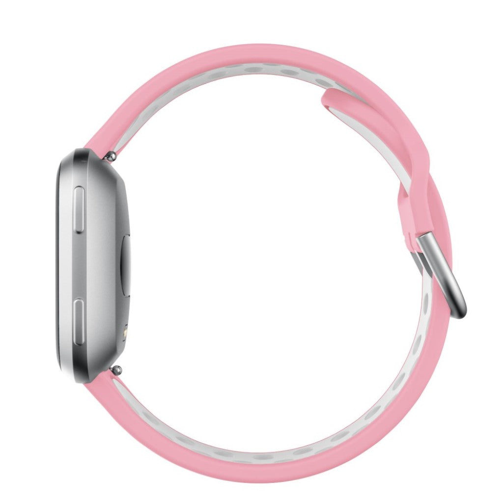 Meget fed Fitbit Versa 2 Silikone Rem - Pink#serie_4