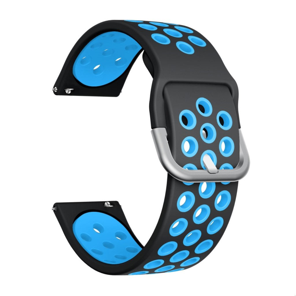 Meget fed Fitbit Versa 2 Silikone Rem - Blå#serie_5