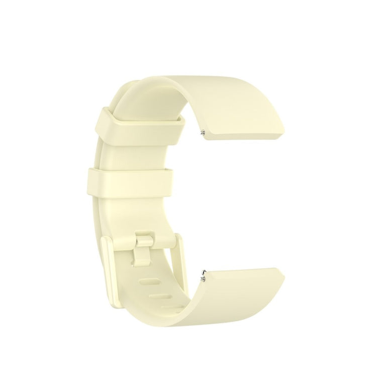 Stilfuld Fitbit Versa 2 / Fitbit Versa Lite Silikone Rem - Størrelse: L - Brun#serie_6