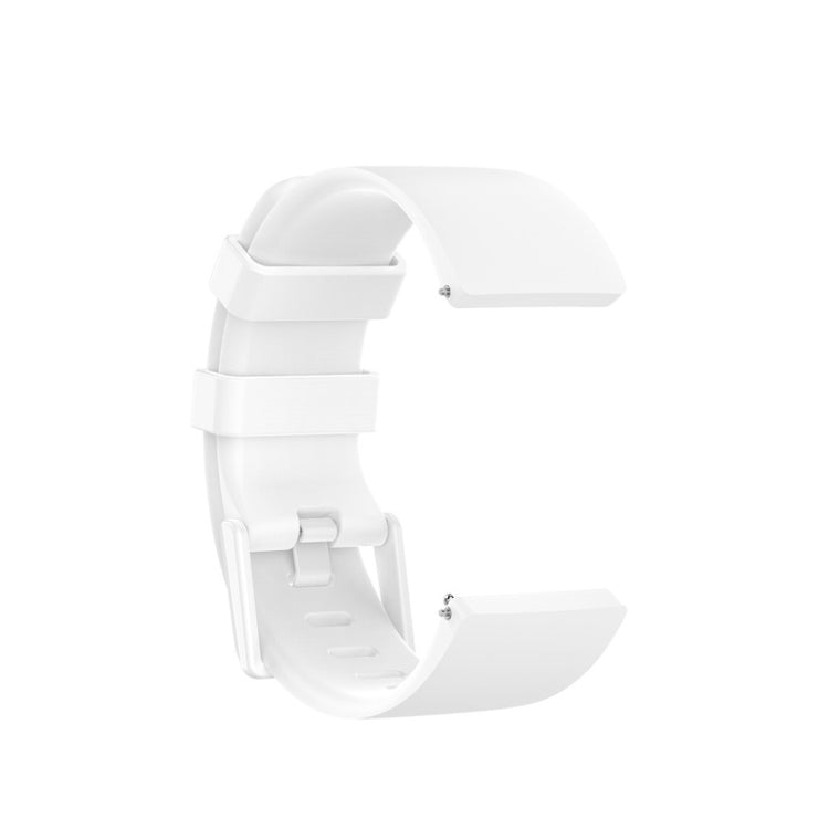 Vildt sejt Fitbit Versa 2 / Fitbit Versa Lite Silikone Rem - Størrelse: S - Hvid#serie_2