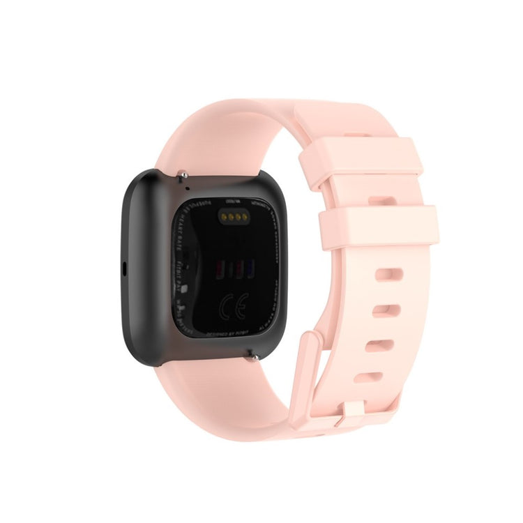 Vildt sejt Fitbit Versa 2 / Fitbit Versa Lite Silikone Rem - Størrelse: S - Pink#serie_5