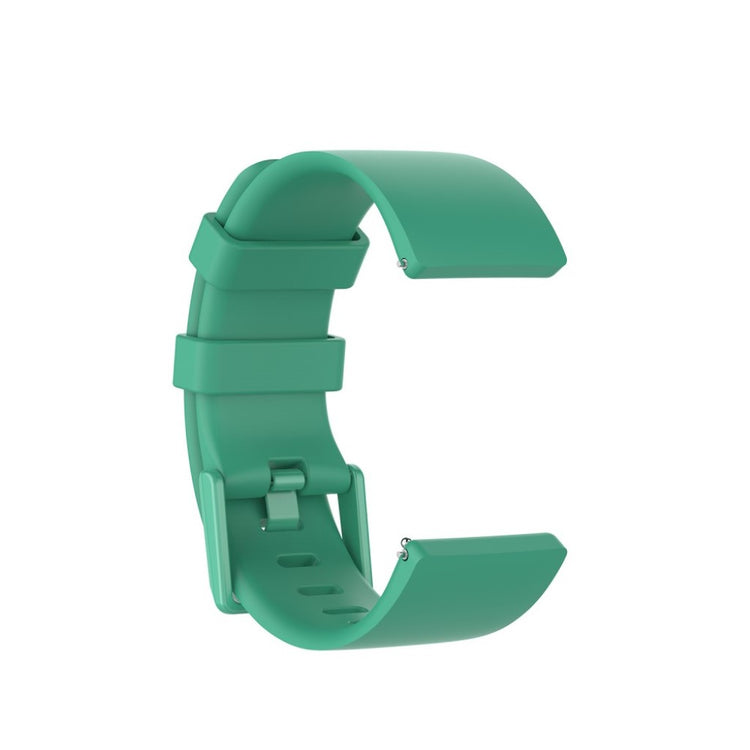 Vildt sejt Fitbit Versa 2 / Fitbit Versa Lite Silikone Rem - Størrelse: S - Grøn#serie_7