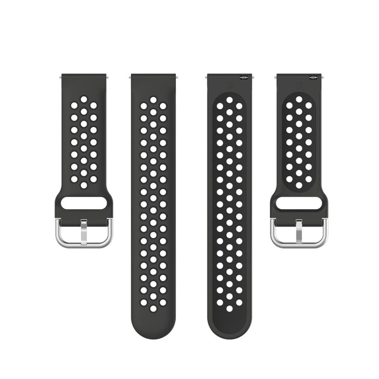 Meget nydelig Universal Fitbit Silikone Rem - Sort#serie_12