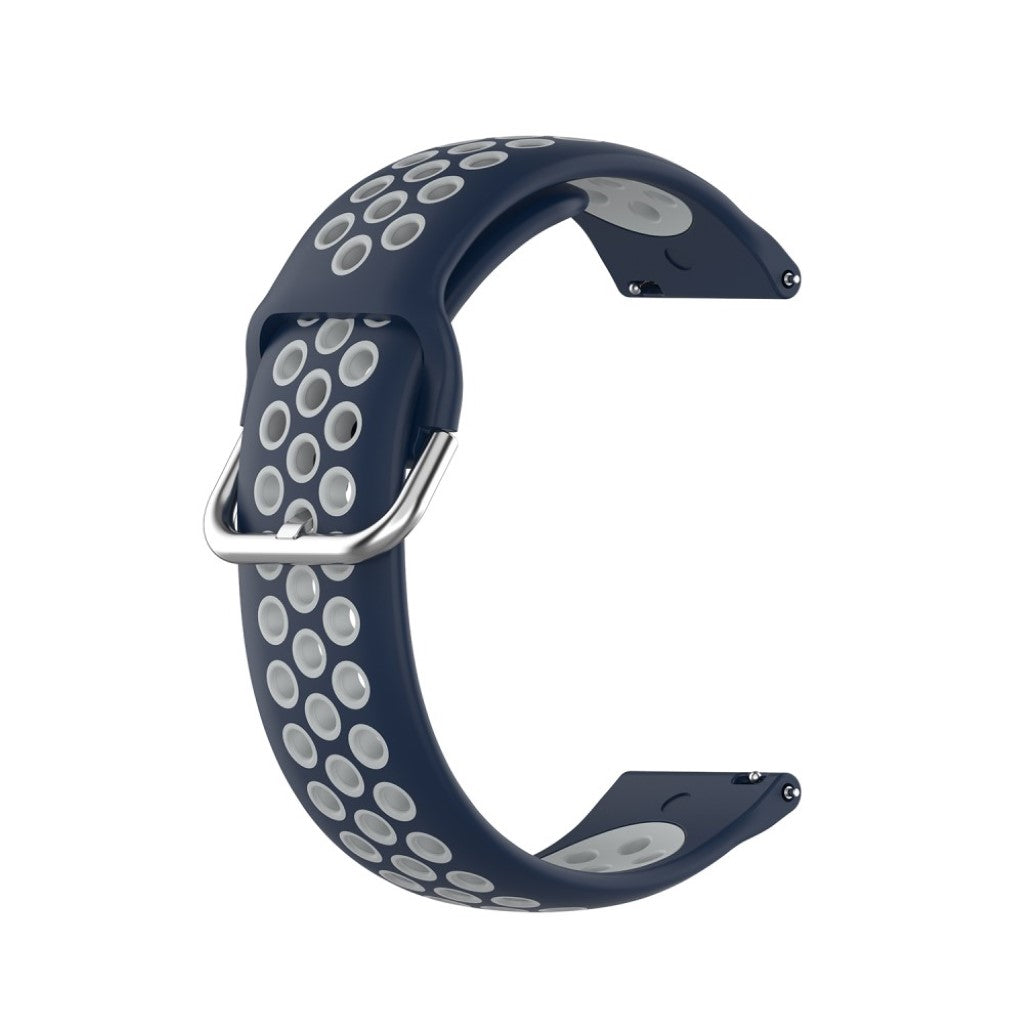 Meget nydelig Universal Fitbit Silikone Rem - Blå#serie_14
