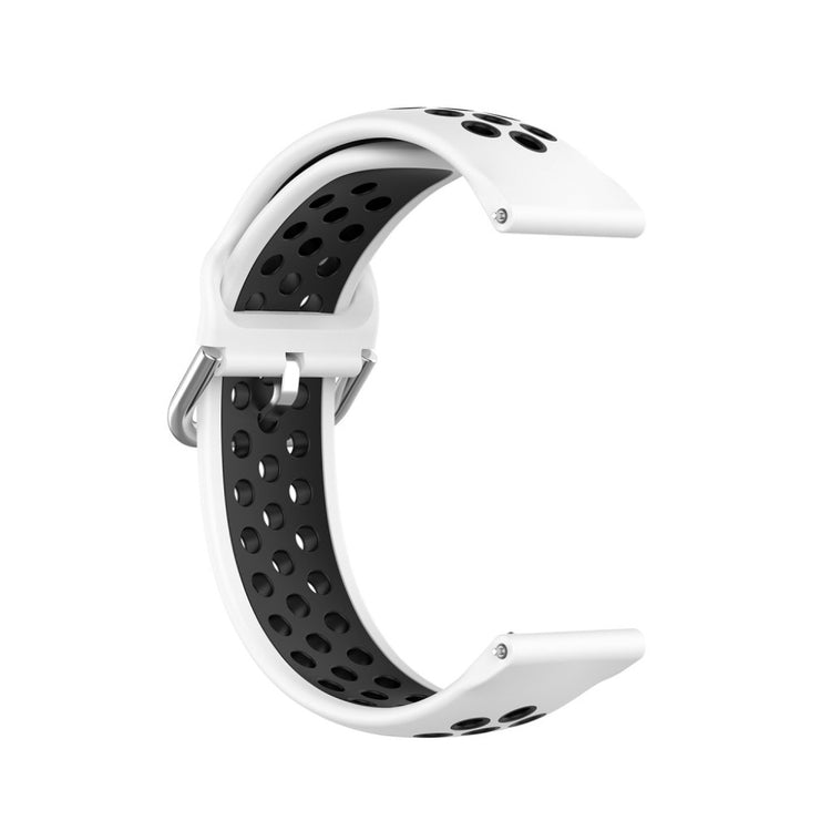 Meget nydelig Universal Fitbit Silikone Rem - Hvid#serie_2