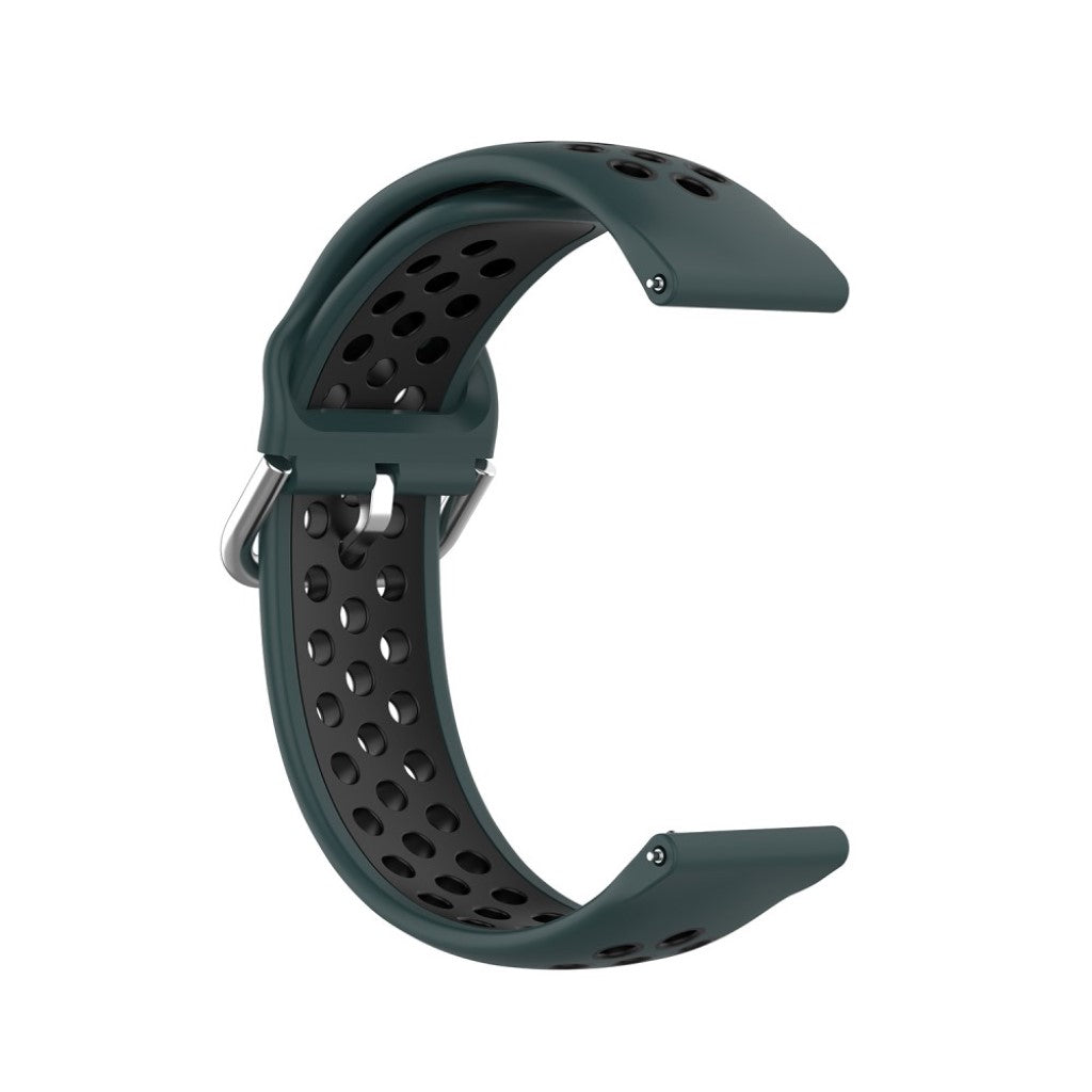 Meget nydelig Universal Fitbit Silikone Rem - Grøn#serie_4