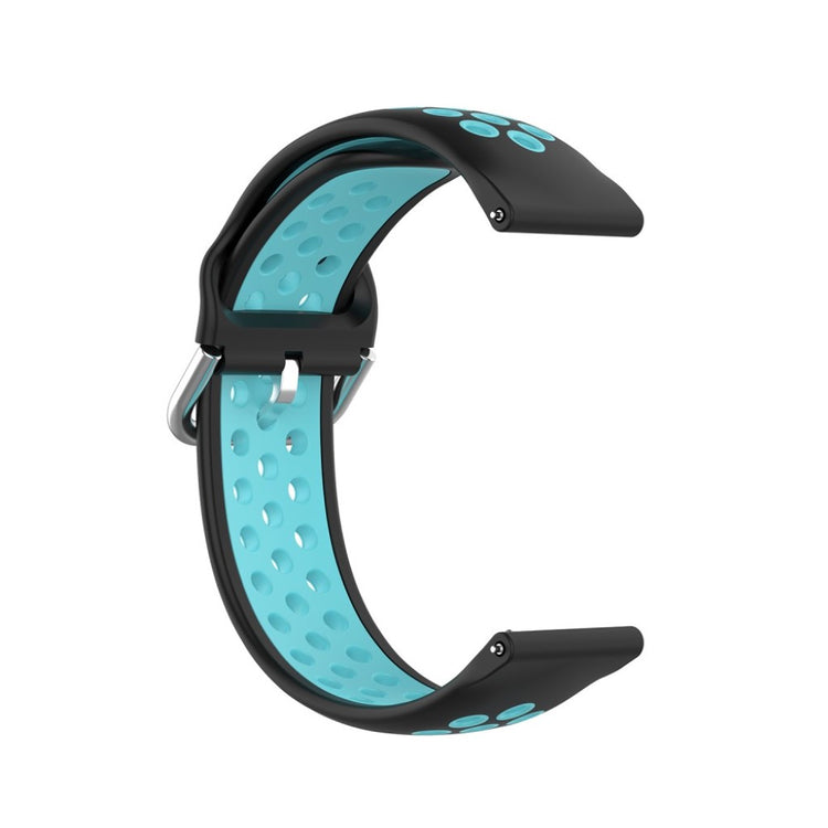 Meget nydelig Universal Fitbit Silikone Rem - Blå#serie_9