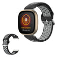 Correa de silicona bicolor para reloj Fitbit Versa 3 / Sense 