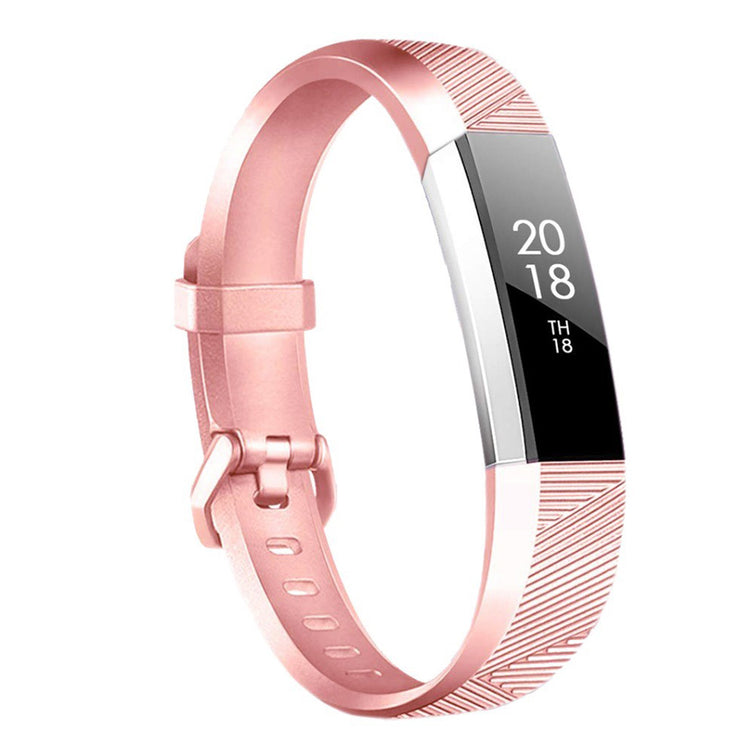 Super fantastisk Fitbit Alta Silikone Rem - Pink#serie_2
