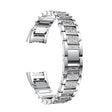 Correa de acero inoxidable de tres cuentas para Fitbit Charge 2 