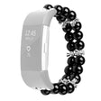 Correa de reloj Fitbit Charge 2 con estilo de ágata de dos filas 