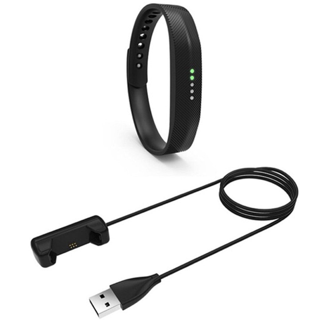 Fitbit Flex 2 USB Opladningskabel - Sort#serie_010